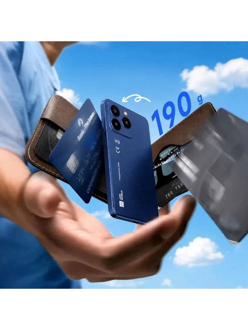 Compact Android Mini Phone, 16GB Storage, 4G LTE, Removable 3000mAh Battery
